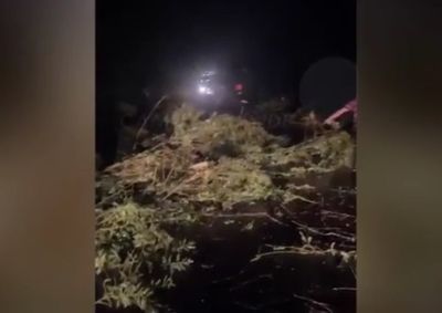 Os danos &agrave; rede el&eacute;trica provocaram a interrup&ccedil;&atilde;o do fornecimento em Tacuru, Sete Quedas e Paranhos