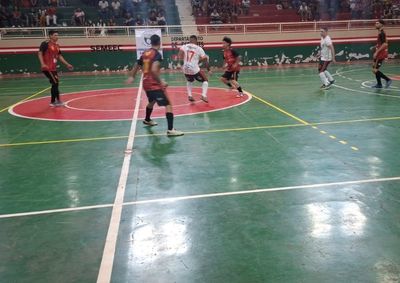 A programa&ccedil;&atilde;o previa a realiza&ccedil;&atilde;o de uma partida pelo feminino e tr&ecirc;s pelo masculino