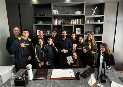 Estudantes do Col&eacute;gio Objetivo conheceram a rotina do Portal da Cidade em uma manh&atilde; de aprendizado, troca de experi&ecirc;ncias e jornalismo na pr&aacute;tica