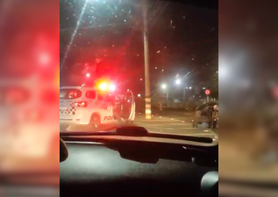 Caso aconteceu na noite de domingo (5), em frente ao Silvia Covas, e mobilizou equipe da ROCAM e uma viatura de apoio.