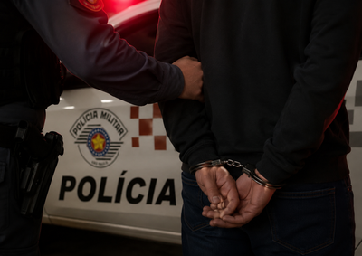 Homem tinha mandado de pris&atilde;o e condena&ccedil;&atilde;o de cinco anos e quatro meses por roubo