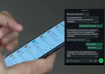 Golpistas usam falsos pedidos de Pix, links suspeitos e at&eacute; supostos atendimentos para tentar enganar moradores da cidade