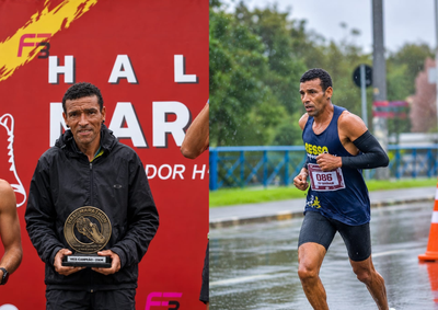 Atleta come&ccedil;ou a correr em 2019, enfrentou fraturas e longas pausas, mas sempre encontrou for&ccedil;as para voltar &agrave;s provas e ao p&oacute;dio