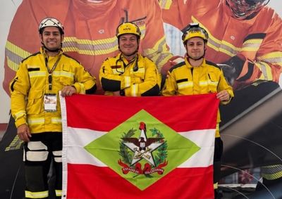 Equipe do Corpo de Bombeiros Militar de SC ficou em 1&ordm; lugar geral e garantiu vaga para o mundial em Dubai
