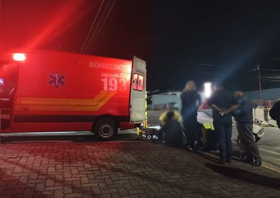 Colis&atilde;o foi registrada no cruzamento das ruas Roberto Ehlke e Bas&iacute;lio Humenhuk