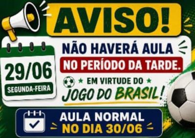 Reclama&ccedil;&otilde;es chegaram ao Portal da Cidade ap&oacute;s an&uacute;ncio de expediente reduzido da Prefeitura em raz&atilde;o da partida da Sele&ccedil;&atilde;o Brasileira