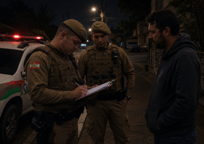 Envolvido sa&iacute;a de local conhecido por den&uacute;ncias ligadas ao com&eacute;rcio de entorpecentes