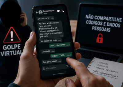 Ap&oacute;s a liga&ccedil;&atilde;o, contatos passaram a receber mensagens com pedidos de transfer&ecirc;ncia via Pix