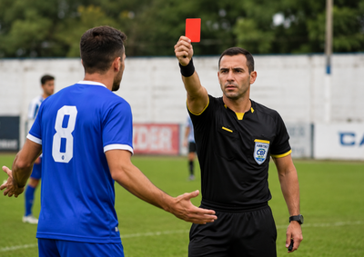 Caso ocorreu ap&oacute;s a expuls&atilde;o de um jogador durante partida do Campeonato Varzeano de Futebol, realizada em Jaragu&aacute; do Sul.