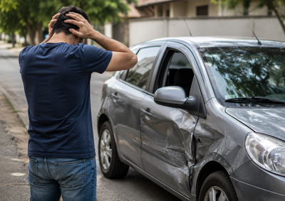 Propriet&aacute;rio relatou que havia deixado o ve&iacute;culo estacionado durante a noite e encontrou danos provocados por uma colis&atilde;o na manh&atilde; seguinte