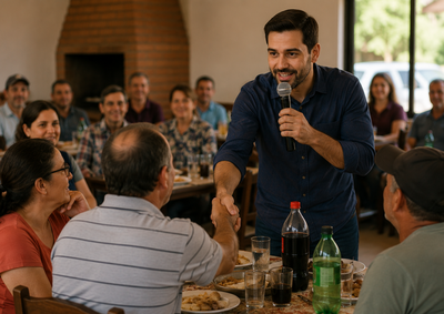 Reuni&otilde;es pol&iacute;ticas exigem aten&ccedil;&atilde;o, principalmente quando alimenta&ccedil;&atilde;o gratuita &eacute; utilizada para atrair ou conquistar eleitores