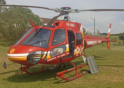Transfer&ecirc;ncia mobilizou equipe aerom&eacute;dica para levar a adolescente de Canoinhas at&eacute; Joinville