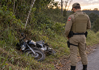 Segundo a pol&iacute;cia, o condutor foi localizado perto da esta&ccedil;&atilde;o ferrovi&aacute;ria de Marc&iacute;lio Dias ap&oacute;s informa&ccedil;&otilde;es de moradores