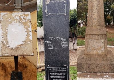 Cidade que completou 210 anos em outubro tem sofrido com furtos e depreda&ccedil;&otilde;es, alerta Conselho Municipal de Turismo. 