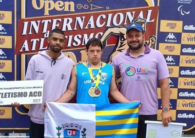 Atleta de Casa Branca competiu em S&atilde;o Caetano do Sul; equipe conquistou tr&ecirc;s ouros e agora mira os Jogos do Paresp