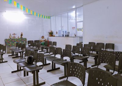 A sala de espera da Unidade de Pronto Atendimento coelhonetense, ficou vazia no momento em que a sele&ccedil;&atilde;o brasileira fazia 3x0 no Haiti
