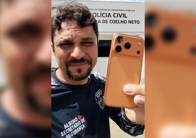 Um morador de Duque Bacelar dever&aacute; prestar esclarecimentos ap&oacute;s aparecer com o aparelho, que havia sido roubado durante um assalto a uma resid&ecirc;ncia