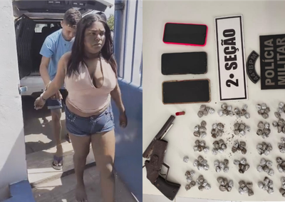 M&aacute;rcia Pereira j&aacute; havia sido presa em novembro do ano passado, tamb&eacute;m por suspeita de tr&aacute;fico de drogas. Ela usava tornozeleira no momento da nova pris&atilde;o