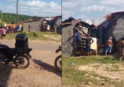 Jos&eacute; da Silva, 27, conhecido como "Zezim", operava o equipamento quando uma falha no sistema de freios provocou o acidente em uma ladeira no Trizidela