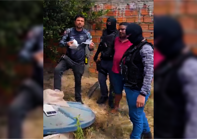 Luis Carlos, conhecido como &ldquo;Du Mato&rdquo;, foi preso em flagrante na tarde dessa quinta-feira (23), ap&oacute;s abordagem policial
