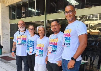 Representantes da Biblioteca Comunit&aacute;ria Professora Li&oacute; apresentaram iniciativas voltadas &agrave; mem&oacute;ria, cultura e preserva&ccedil;&atilde;o hist&oacute;rica do munic&iacute;pio
