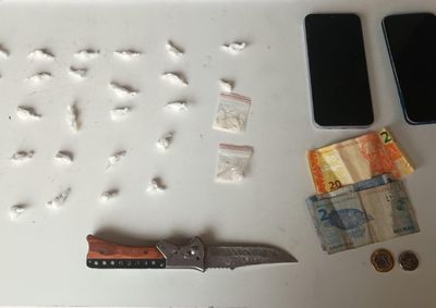 Ocorr&ecirc;ncia foi registrada durante patrulhamento da 51&ordf; CIPM; a Pol&iacute;cia Militar n&atilde;o informou o local exato em que a a&ccedil;&atilde;o foi conduzida