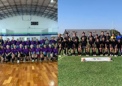 Futebol e v&ocirc;lei movimentam o Gin&aacute;sio Francisc&atilde;o e o campo municipal em uma manh&atilde; repleta de emo&ccedil;&atilde;o, talento e torcida.