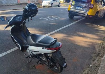 Honda Biz foi localizada pela Pol&iacute;cia Militar pr&oacute;ximo &agrave; antiga rodovi&aacute;ria e ser&aacute; devolvida ao propriet&aacute;rio.