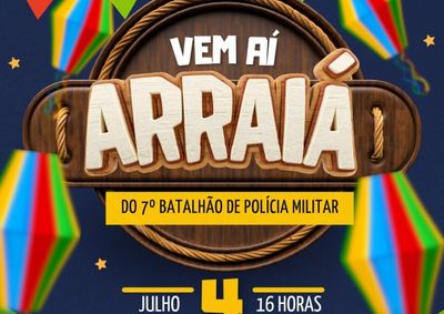 Evento ter&aacute; barracas, m&uacute;sica ao vivo, brinquedos, show de pr&ecirc;mios e exposi&ccedil;&atilde;o de viaturas no dia 4 de julho.