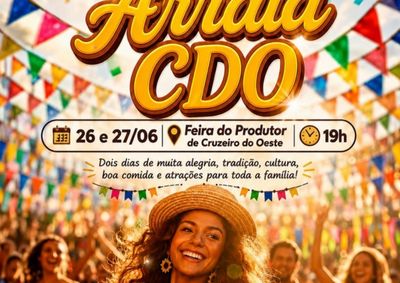 Evento acontece nos dias 26 e 27 de junho, na Feira do Produtor, com atra&ccedil;&otilde;es para toda a fam&iacute;lia, apresenta&ccedil;&otilde;es e show musical.