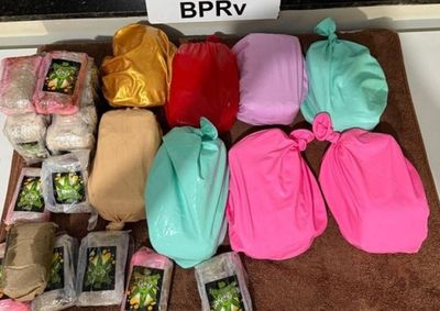 Droga foi encontrada durante abordagem na PR-323, em Cafezal do Sul; casal receberia R$ 10 mil pelo transporte.