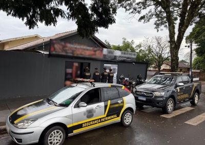 Opera&ccedil;&atilde;o apreendeu equipamentos irregulares e resgatou pitbull v&iacute;tima de maus-tratos.