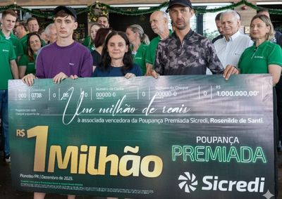 Sorteio de R$ 1 milh&atilde;o acontece no dia 25 de julho e moradores de Cruzeiro do Oeste j&aacute; comemoram pr&ecirc;mios conquistados nos &uacute;ltimos anos.