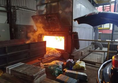 Entorpecentes apreendidos em opera&ccedil;&otilde;es conjuntas foram destru&iacute;dos nesta sexta-feira (17), refor&ccedil;ando o combate ao tr&aacute;fico na regi&atilde;o.