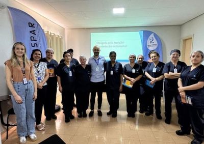 Treinamento em parceria com o Senac aprimorou t&eacute;cnicas de limpeza, desinfec&ccedil;&atilde;o e valorizou os profissionais da hotelaria hospitalar.