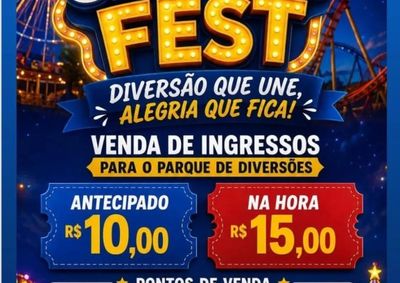 Ingressos antecipados custam R$ 10 e podem ser encontrados na ACICO, Zilu Modas e Dino Store; na hora, valor ser&aacute; R$ 15.