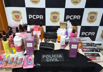 Pol&iacute;cia Civil investiga m&atilde;e e filha suspeitas de furtos no com&eacute;rcio de Icara&iacute;ma; objetos j&aacute; foram reconhecidos por v&iacute;timas.
