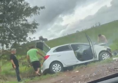 Batida aconteceu nas proximidades do Posto Cruzeir&atilde;o e mobilizou equipes de atendimento; circunst&acirc;ncias ainda n&atilde;o foram informadas.