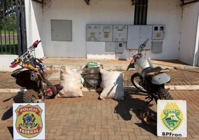 Equipes chegaram a um porto clandestino durante patrulhamento em &aacute;rea de mata; preju&iacute;zo ao crime organizado &eacute; estimado em R$ 96 mil.