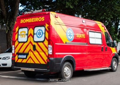 Corpo de Bombeiros prestou os socorros iniciais &agrave; v&iacute;tima no Jardim Verde Vale na noite desta ter&ccedil;a-feira (26)