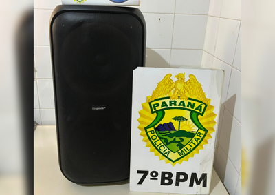 Equipe foi acionada ap&oacute;s diversas den&uacute;ncias e constatou que o aparelho emitia som aud&iacute;vel a v&aacute;rios metros da resid&ecirc;ncia.