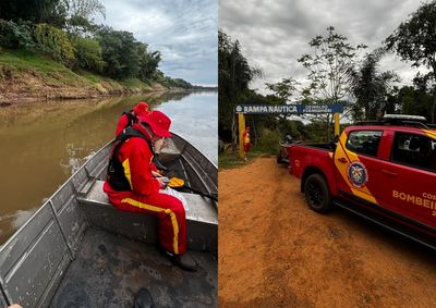 Opera&ccedil;&atilde;o percorreu 20 quil&ocirc;metros do rio e contou com o uso de sonar, mas nenhum novo ind&iacute;cio foi encontrado.