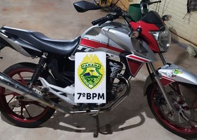 Homem de 20 anos conduzia uma Honda CG 160 com descarga livre e outros equipamentos irregulares.