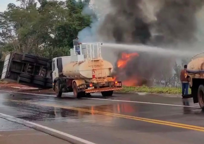 &Oacute;bito foi confirmado durante o atendimento; opera&ccedil;&atilde;o mobiliza Bombeiros, PRF, SAMU a&eacute;reo e apoio da Prefeitura de Icara&iacute;ma.