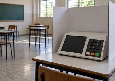 Munic&iacute;pio registrou 19,82% de absten&ccedil;&atilde;o neste domingo; dos 6.988 eleitores aptos, 5.603 compareceram &agrave;s urnas, segundo os dados do TSE.