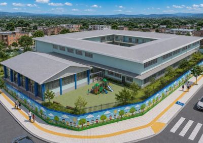 Nova sede da Escola Municipal L&uacute;cia Marlene Pena Nieradka ter&aacute; biblioteca, inform&aacute;tica, quadra coberta, sala ao ar livre e capacidade para 420 alunos.