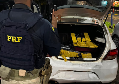 A&ccedil;&otilde;es em sequ&ecirc;ncia na BR-277 resultaram na apreens&atilde;o de 123 quilos de maconha e cerca de 3 mil ma&ccedil;os de cigarros contrabandeados.