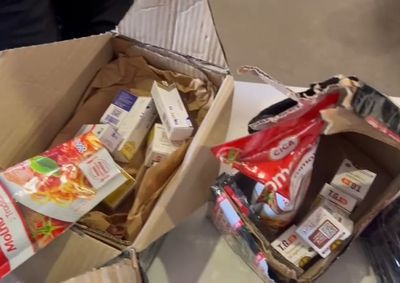 Agentes localizaram maconha, medicamentos irregulares e produtos proibidos durante fiscaliza&ccedil;&atilde;o no bairro Campos do Igua&ccedil;u.