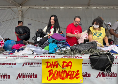Evento no Super Muffato JK re&uacute;ne vacina&ccedil;&atilde;o, exames de sa&uacute;de, atra&ccedil;&otilde;es culturais e campanha solid&aacute;ria para ajudar fam&iacute;lias carentes.