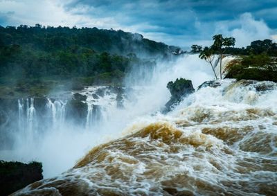 Redu&ccedil;&atilde;o da vaz&atilde;o do Rio Igua&ccedil;u permitiu a libera&ccedil;&atilde;o do principal circuito do parque em Puerto Iguaz&uacute; ap&oacute;s fechamento preventivo.